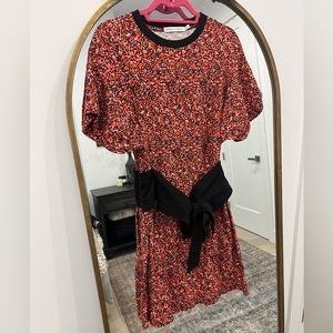 Rebecca Minkoff red and black dress XS